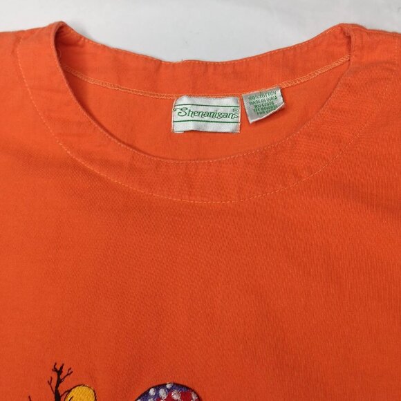 Vintage Halloween L Shirt Witch Ghost Goblin Cauldron Spell Kitschy Shenanigans - Picture 5 of 11